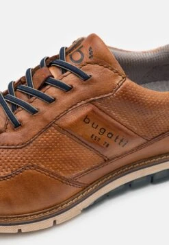 Bugatti Simone Comfort - Casual Lace-Ups - Cognac -Exquisite Shoes 00d42e5ca0d74a9f95bc57a0f9d73384