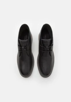 Cole Haan Go To Lace Chukka - Casual Lace-Ups - Black/Dark Pavement -Exquisite Shoes 0332b097d345429b9cf6789eb579898d
