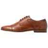 Pier One Leather - Smart Lace-Ups - Cognac -Exquisite Shoes 042f61a8145a4017a72510d1f9ff3f3a