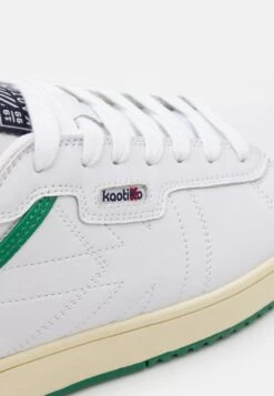 Kaotiko Basket Basic Man - Trainers - White/Green -Exquisite Shoes 074734e6cde6426db5b0eb4166167f67