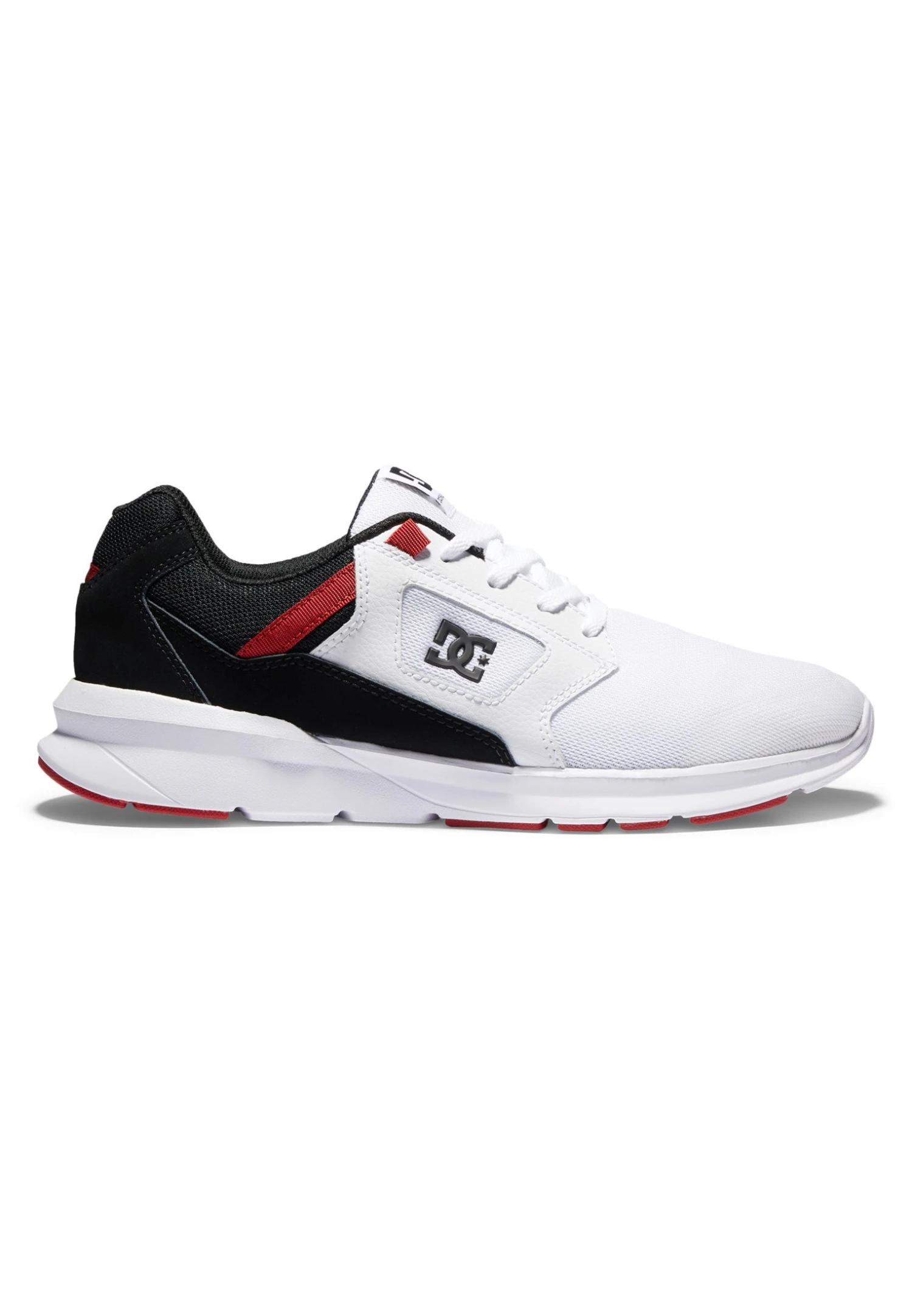DC SHOES Skyline- Trainers - White Black True Red 3 DC SHOES Skyline- Trainers - White Black True Red