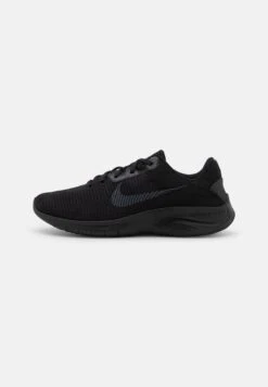Nike Performance Flex Experience Rn 11 - Neutral Running Shoes - Black/Dark Smoke Grey