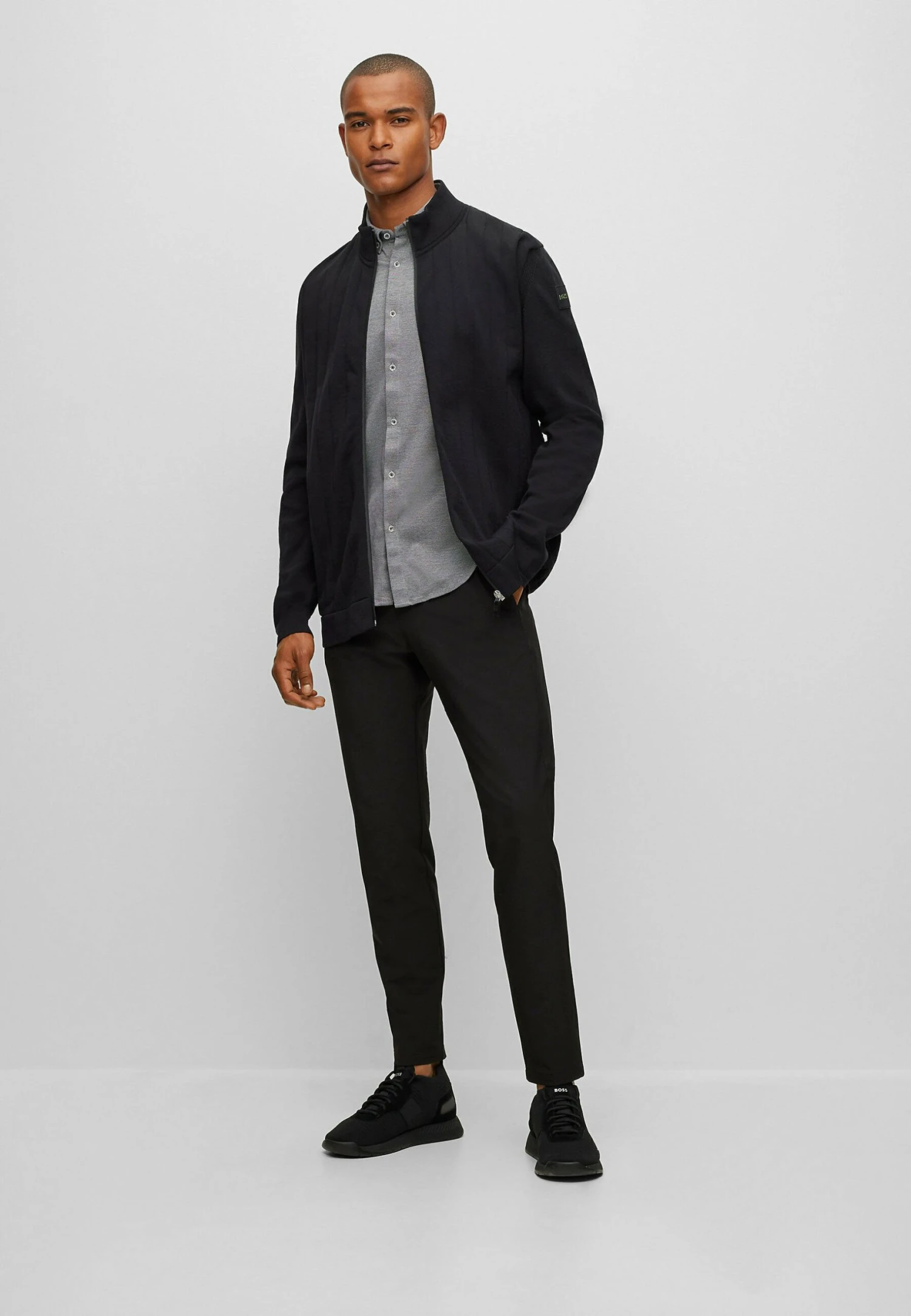 Boss Titanium Runn Knst N - Trainers - Black One 3 Boss Titanium Runn Knst N - Trainers - Black One