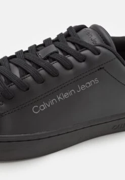 Calvin Klein Jeans Classic Cupsole Laceup - Trainers - Triple Black -Exquisite Shoes 2270efaf5f89460784a6c14ade5215ea