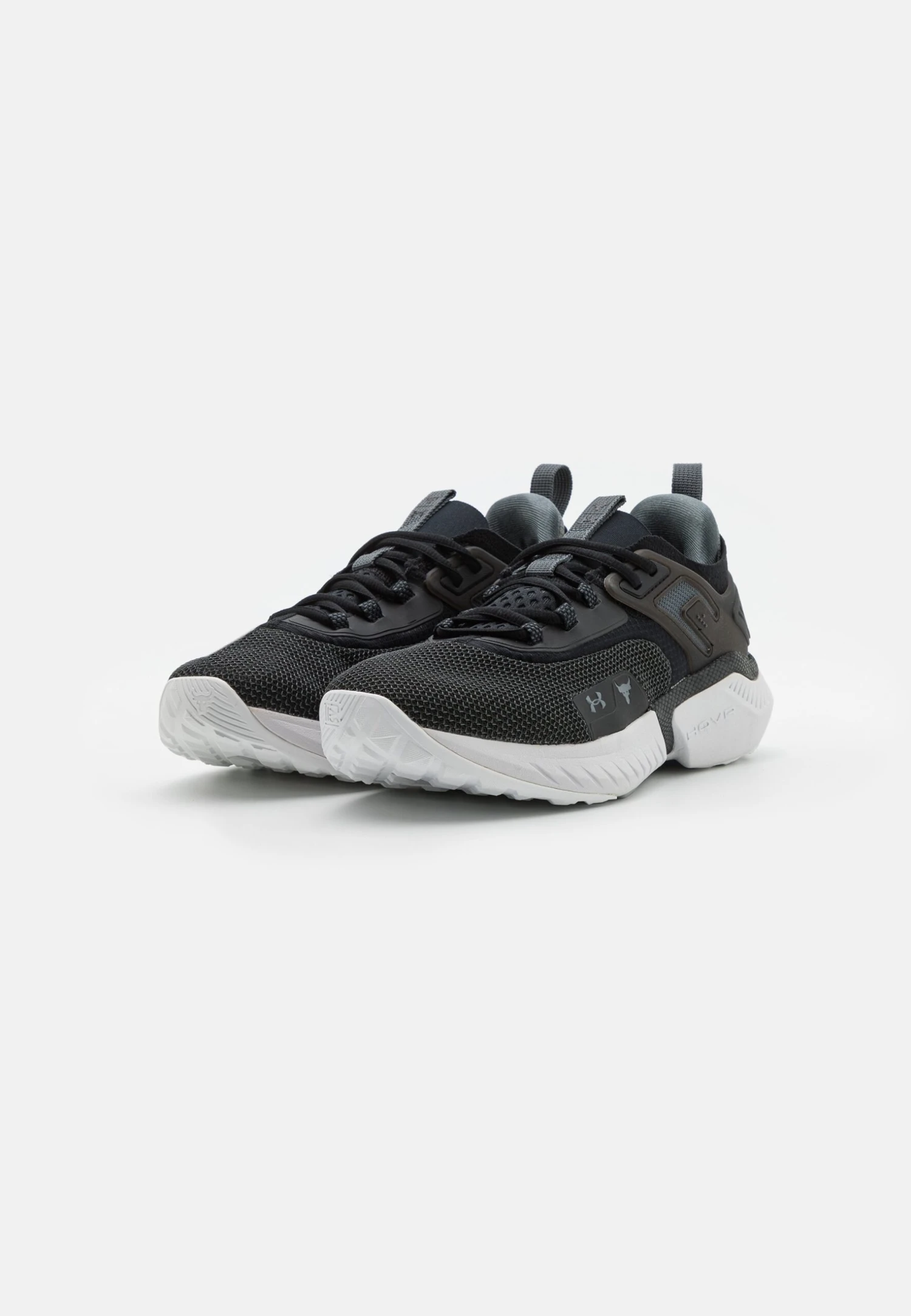 Under Armour Project Rock 5 - Training Shoe - Black/White/Pitch Gray 6 Under Armour Project Rock 5 - Training Shoe - Black/White/Pitch Gray - Image 4