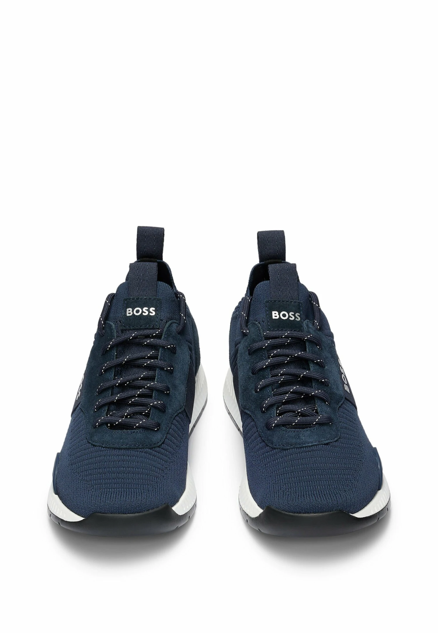 Boss Titanium Runn Knst N - Trainers - Dark Blue One 7 Boss Titanium Runn Knst N - Trainers - Dark Blue One - Image 5