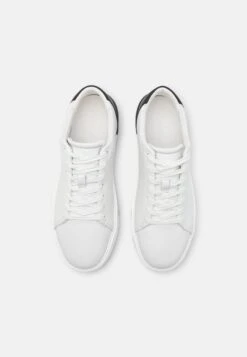 Calvin Klein Lace Up Mono - Trainers - White/Black 11 Calvin Klein Lace Up Mono - Trainers - White/Black -Exquisite Shoes 29a9258ac67143a0a9e3ac9e17109d85