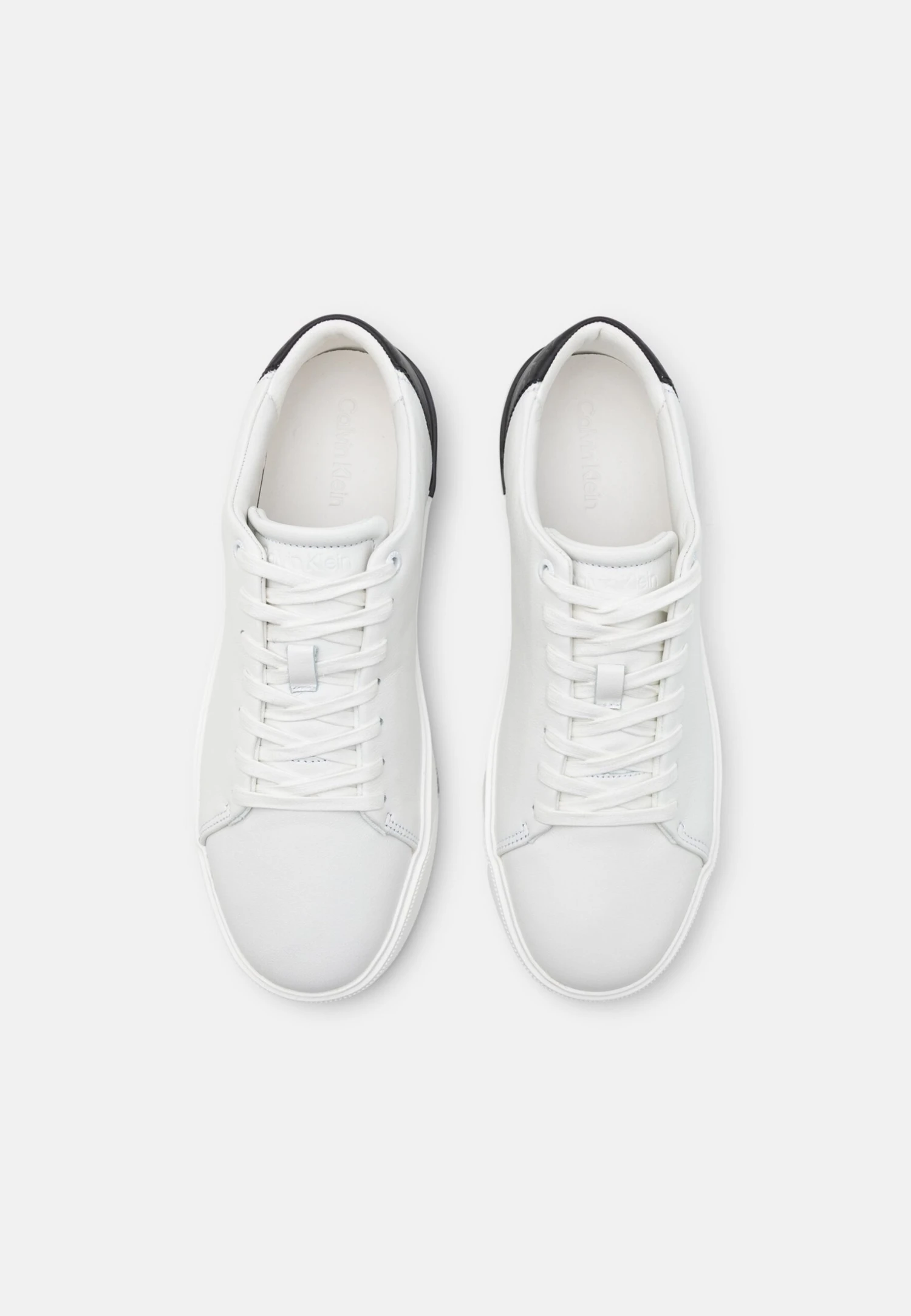 Calvin Klein Lace Up Mono - Trainers - White/Black 6 Calvin Klein Lace Up Mono - Trainers - White/Black - Image 4