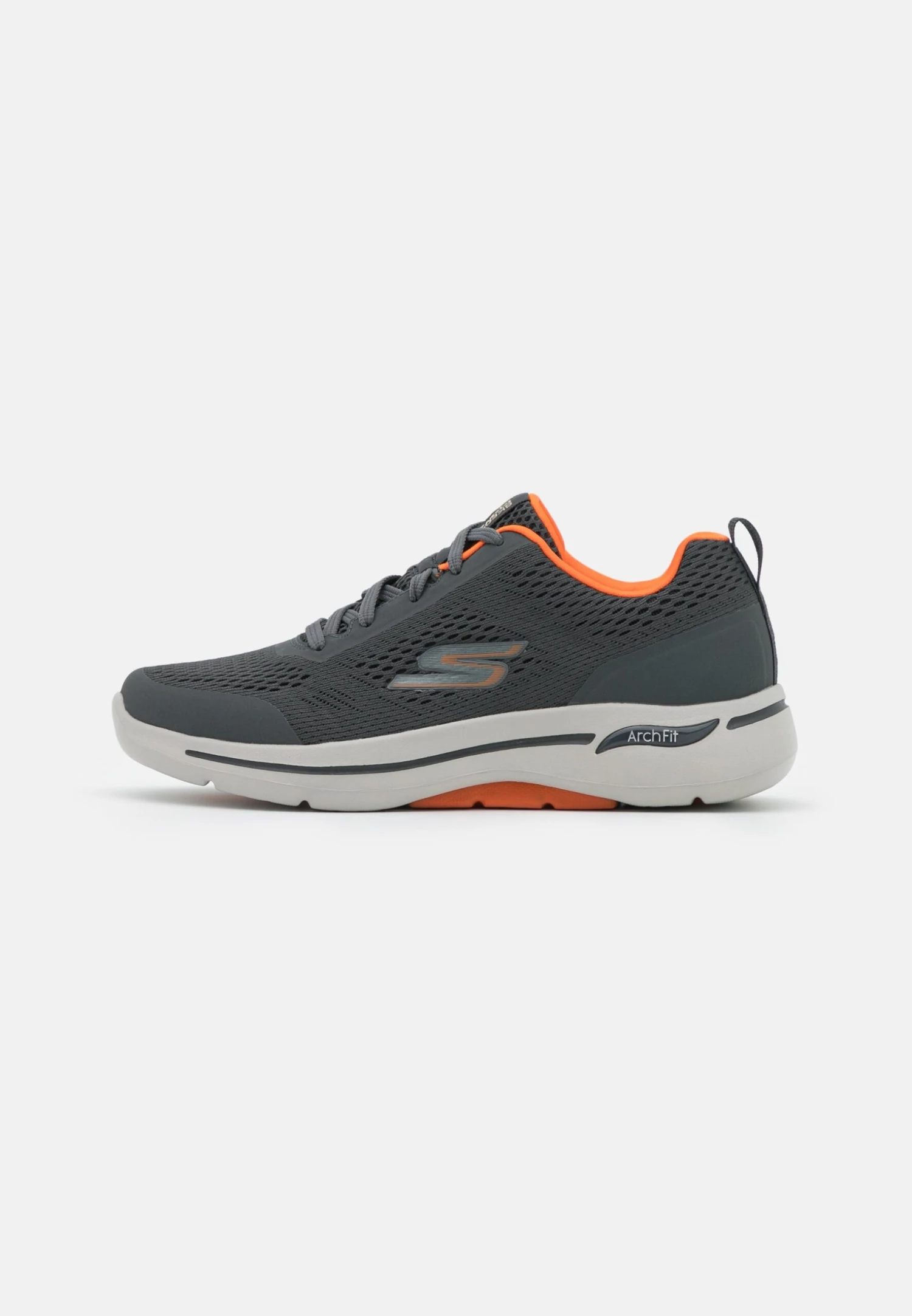 Go Walk Arch Fit - Walking Trainers - Charcoal/Orange 3 Go Walk Arch Fit - Walking Trainers - Charcoal/Orange