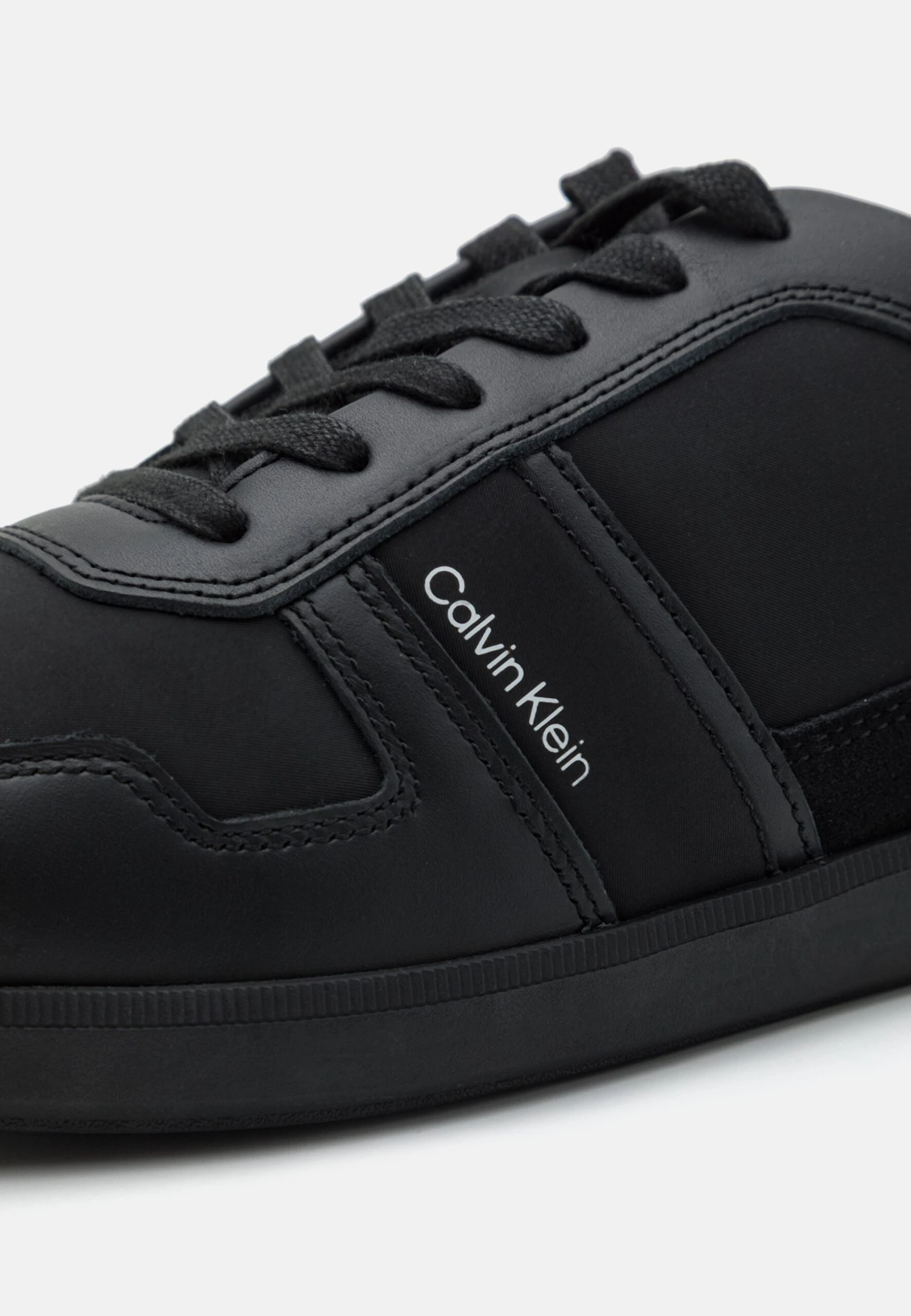 Calvin Klein Lace Up Mix - Trainers - Triple Black 8 Calvin Klein Lace Up Mix - Trainers - Triple Black - Image 6