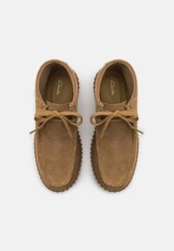 Clarks Torhill - Casual Lace-Ups - Dark Sand -Exquisite Shoes 303c354309034438b8902a106b212ef1