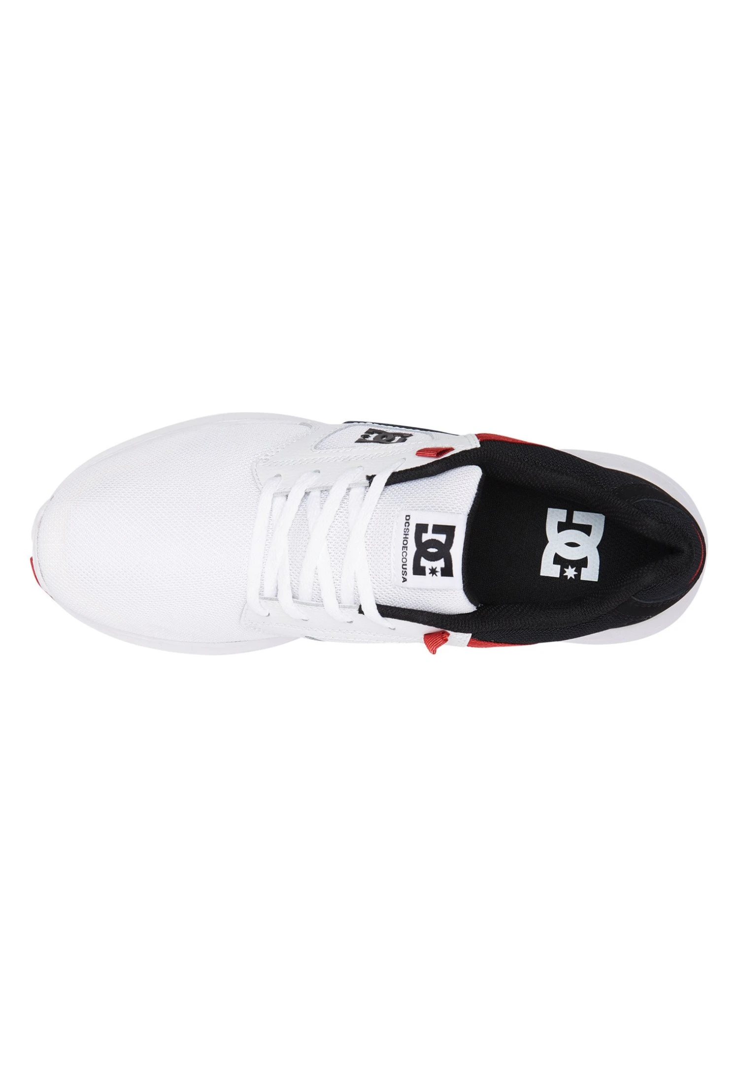 DC SHOES Skyline- Trainers - White Black True Red 5 DC SHOES Skyline- Trainers - White Black True Red - Image 3