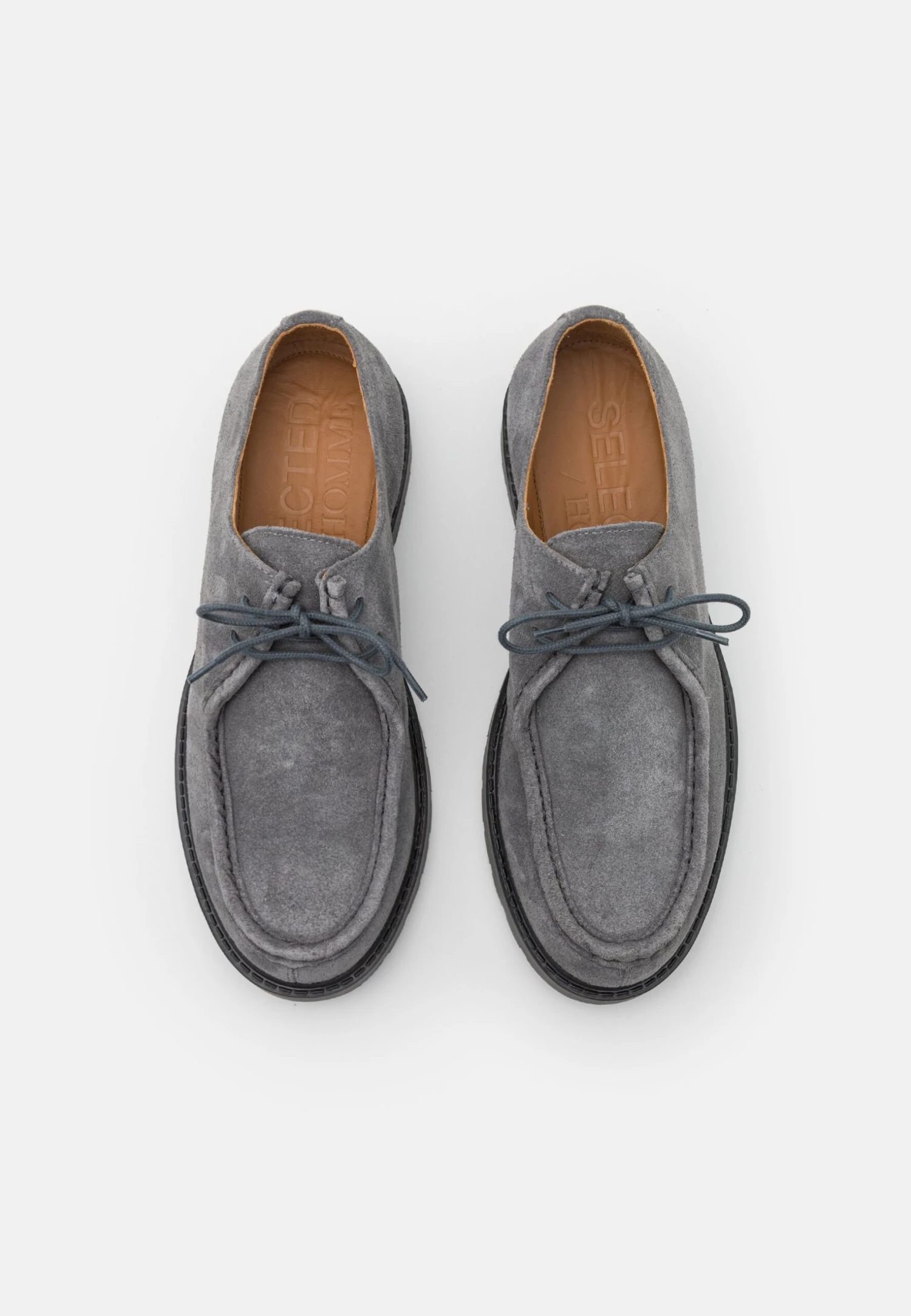 Selected Homme Slhtim Shoe - Lace-Ups - Dark Grey 6 Selected Homme Slhtim Shoe - Lace-Ups - Dark Grey - Image 4