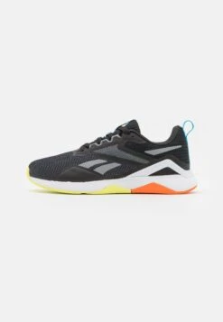 Reebok Nanoflex Tr 2.0 - Training Shoe - Core Black/Pure Grey/Smash Orange