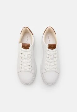 Gant Mc Julien - Trainers - White/Cognac -Exquisite Shoes 34e6224177974012ad2fce0506baacbd