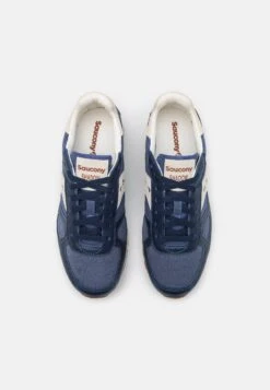 Saucony Shadow Original - Trainers - Navy/White -Exquisite Shoes 350839d9367b4a729dcc647ff4c8a771