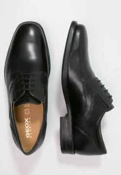 Geox Frederico - Smart Lace-Ups - Black -Exquisite Shoes 3544da0f75f047b3af6eb65456735fd8