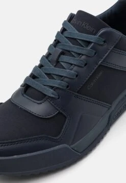 Calvin Klein Top Lace Up Mix - Trainers - Navy -Exquisite Shoes 36e5f8f859a84c0ca51424a1f1af0807
