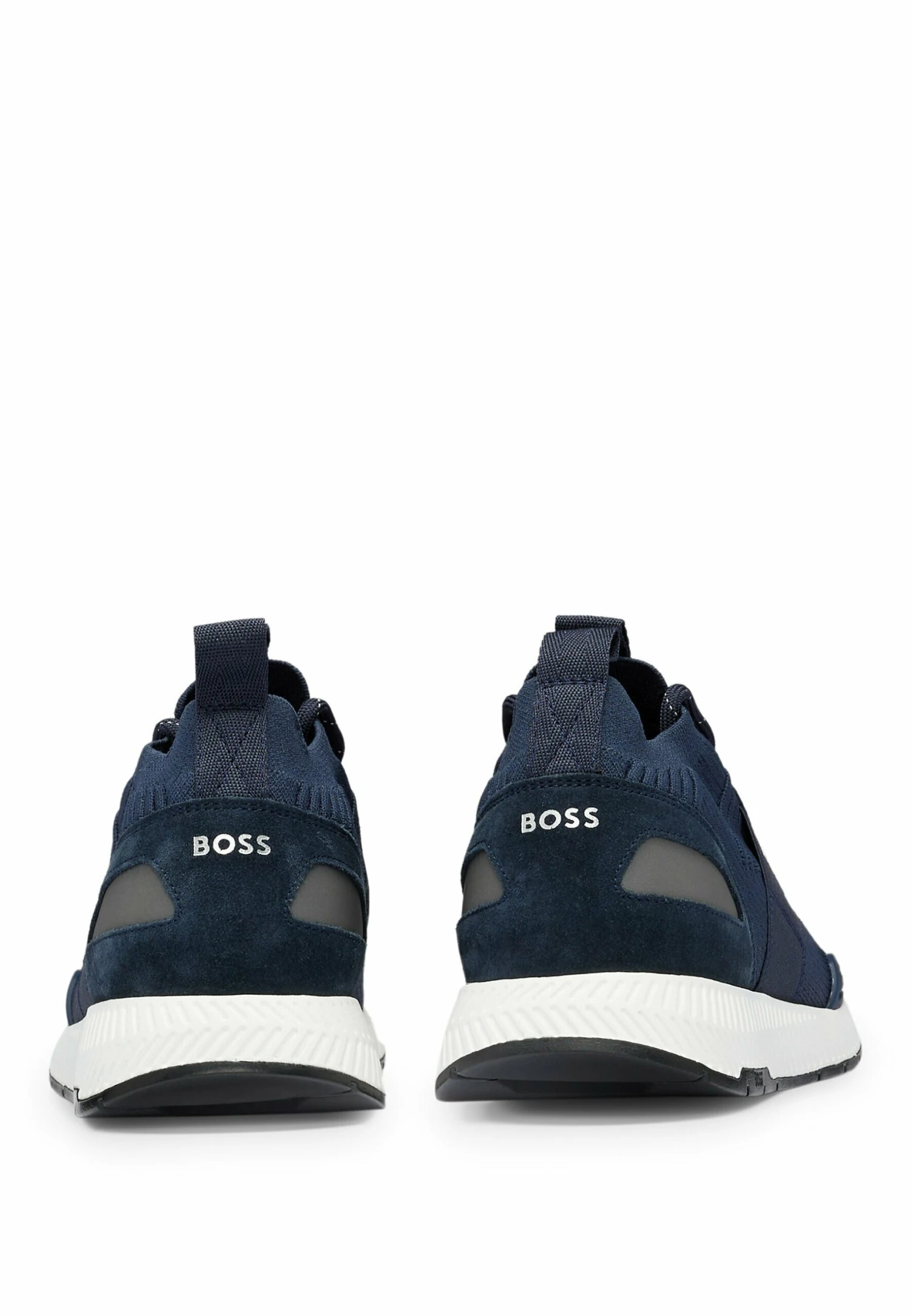 Boss Titanium Runn Knst N - Trainers - Dark Blue One 5 Boss Titanium Runn Knst N - Trainers - Dark Blue One - Image 3