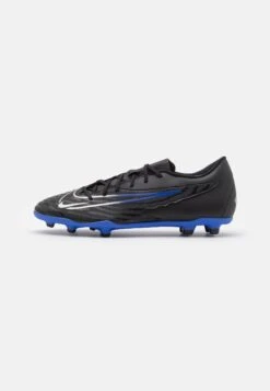 Nike Performance Phantom Gx Club Fg/Mg - Moulded Stud Football Boots - Black/Chrome/Hyper Royal