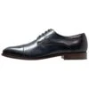 Bugatti Milko - Smart Lace-Ups - Dark Blue -Exquisite Shoes 3b8a10b5325c427ab61ae6a968d3edac