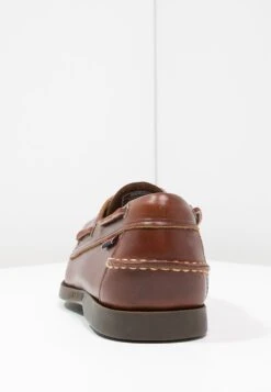 Sebago Docksides Portland Waxed - Boat Shoes - Brown -Exquisite Shoes 3cb51e7cc3b54a5fa6e907c2c3ced23a