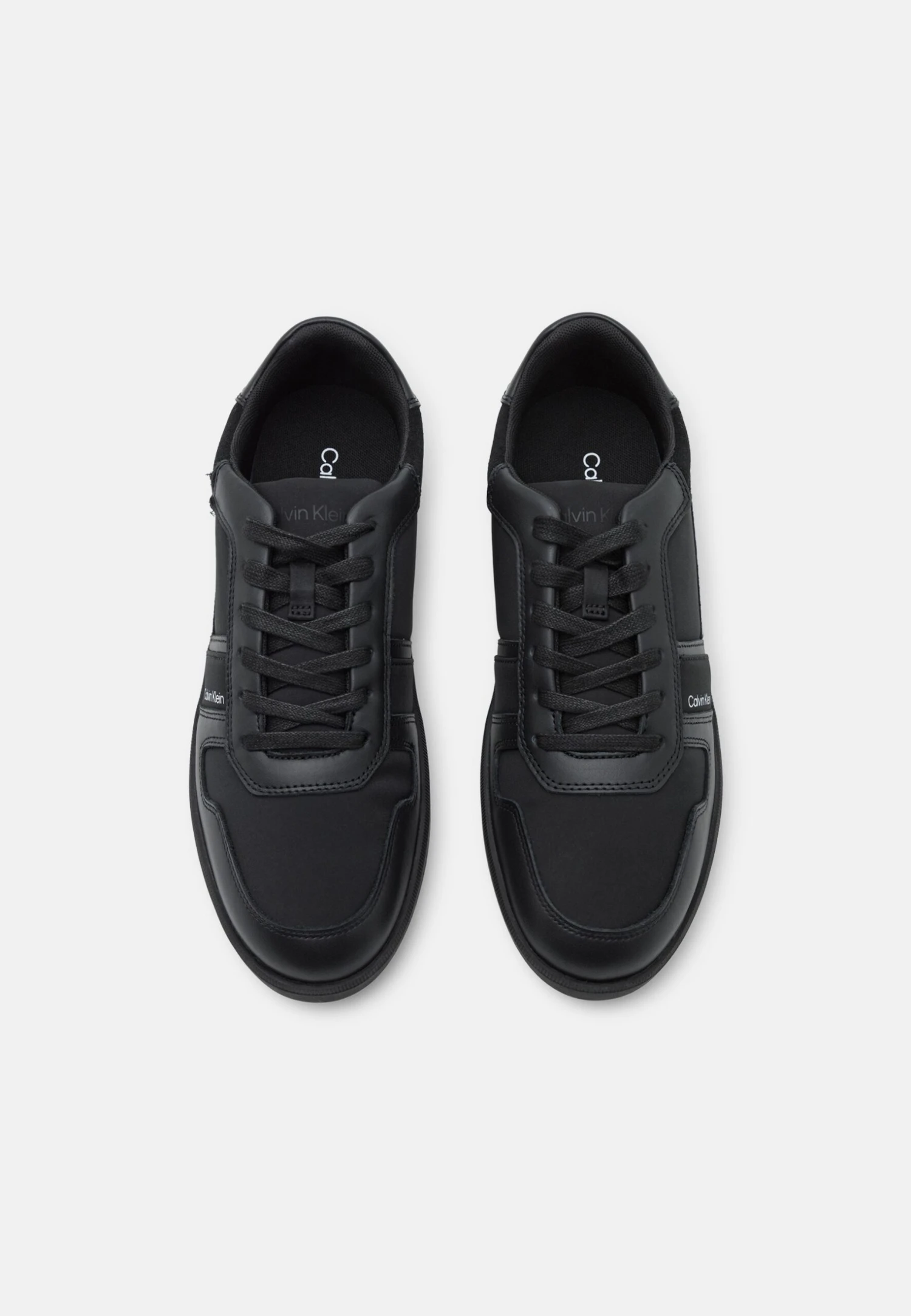 Calvin Klein Lace Up Mix - Trainers - Triple Black 6 Calvin Klein Lace Up Mix - Trainers - Triple Black - Image 4