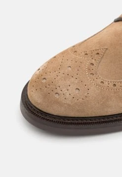 Hackett London Egmont Brogue - Lace-Ups - Camel -Exquisite Shoes 401b3474811a44e8a15d0328bbadd68c