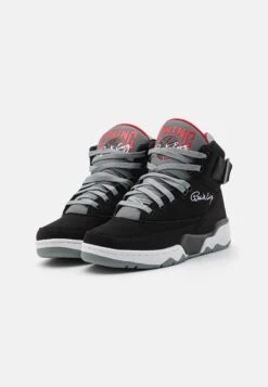 Ewing 33- High-Top Trainers - Black/Grey/Red -Exquisite Shoes 40caf22017934d29aebb8c4c5098bb3b