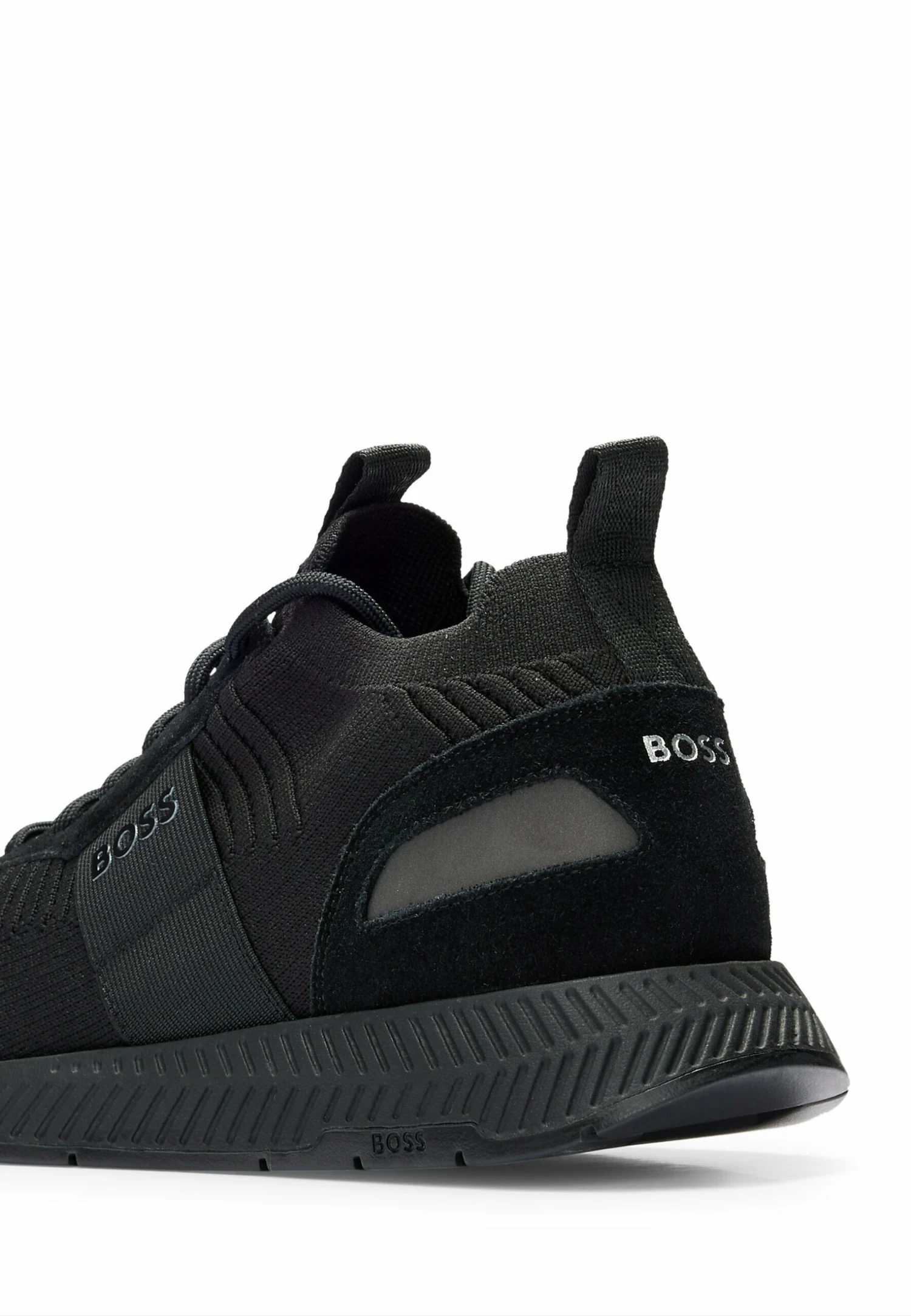 Boss Titanium Runn Knst N - Trainers - Black One 9 Boss Titanium Runn Knst N - Trainers - Black One - Image 7