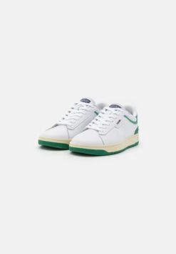 Kaotiko Basket Basic Man - Trainers - White/Green -Exquisite Shoes 496ae2411c044d8688574998c3e0cc10