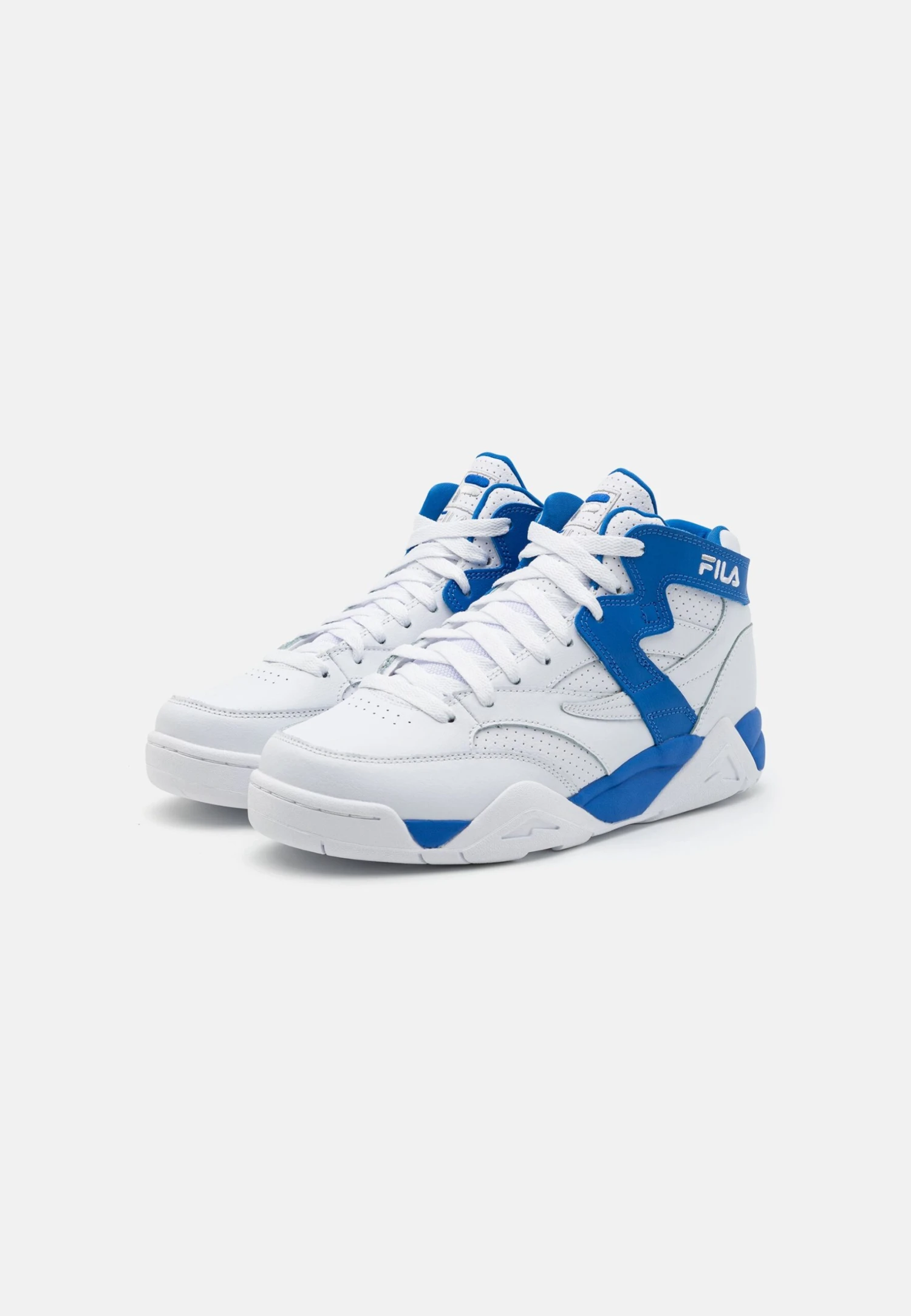 Fila Squad Mid - High-Top Trainers - White/Prime Blue 4 Fila Squad Mid - High-Top Trainers - White/Prime Blue - Image 2
