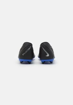 Nike Performance Phantom Gx Club Fg/Mg - Moulded Stud Football Boots - Black/Chrome/Hyper Royal -Exquisite Shoes 540173274139479699069349362811e1