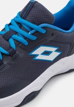 Lotto Mirage 600 Ii Alr Unisex - Multicourt Tennis Shoes - Blue/White -Exquisite Shoes 542bca3517a5443689af679d7aebedfd