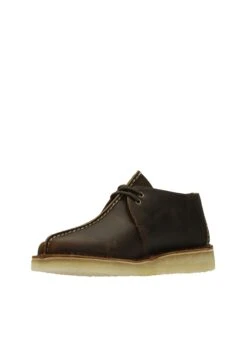 Clarks Originals Desert Trek - Casual Lace-Ups - Braun, Gewachst