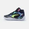 Puma Playmaker Pro Mid - Basketball Shoes - Black/Elektro Purple -Exquisite Shoes 5d7efc518ff749d9bdd07b193d19ebde