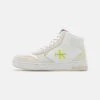 Calvin Klein Jeans Cap Pride 23 Basket Cupsole- High-Top Trainers - Creamy White/White -Exquisite Shoes 5d7f82cc1f7240df8ffc6b28bac4b830