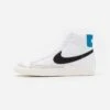 Nike Sportswear Blazer Mid '77 Vntg - High-Top Trainers - White/Black/Blue Lightning/Team Orange