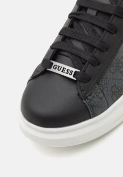 Guess Vibo Carryover - Trainers - Coal -Exquisite Shoes 5f8868fea00046e2906ca93581ddb397
