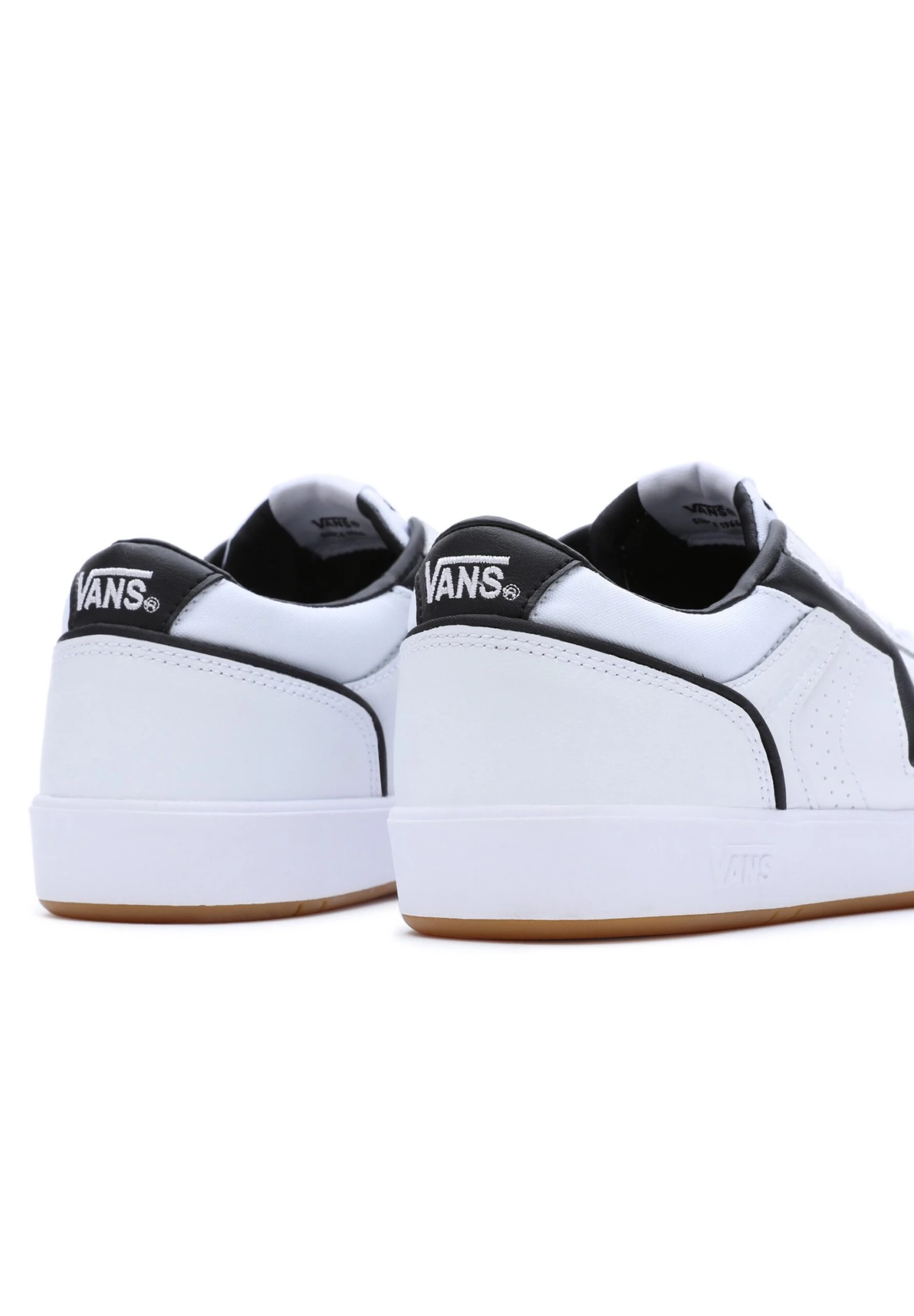 Vans Lowland Unisex - Trainers - Court True White/Black 7 Vans Lowland Unisex - Trainers - Court True White/Black - Image 5