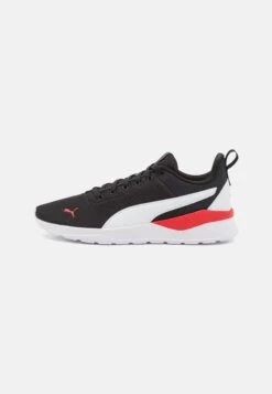 Puma Anzarun Lite Unisex - Neutral Running Shoes - Black/White/Red