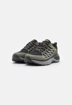 Hi-Tec Trail Destroyer - Hiking Shoes - Olive/Black/Gold -Exquisite Shoes 6e4fa3130f274794b11a3626b1dd89ab