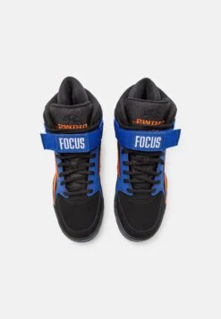 Ewing Focus - High-Top Trainers - Black/Orange/Royal Blue -Exquisite Shoes 79671411cf444d789cae4ffdf8a0e227