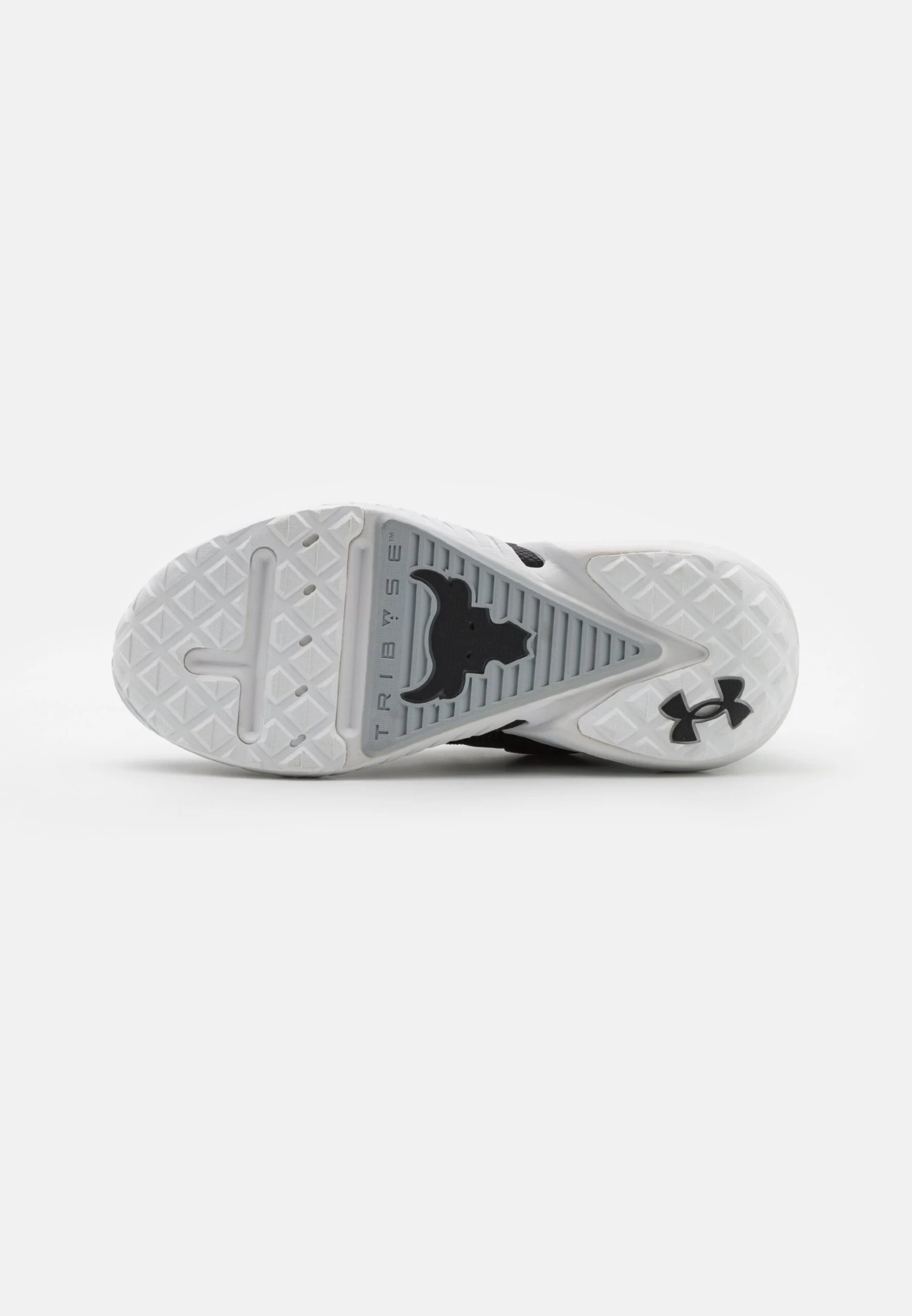 Under Armour Project Rock 5 - Training Shoe - Black/White/Pitch Gray 9 Under Armour Project Rock 5 - Training Shoe - Black/White/Pitch Gray - Image 7