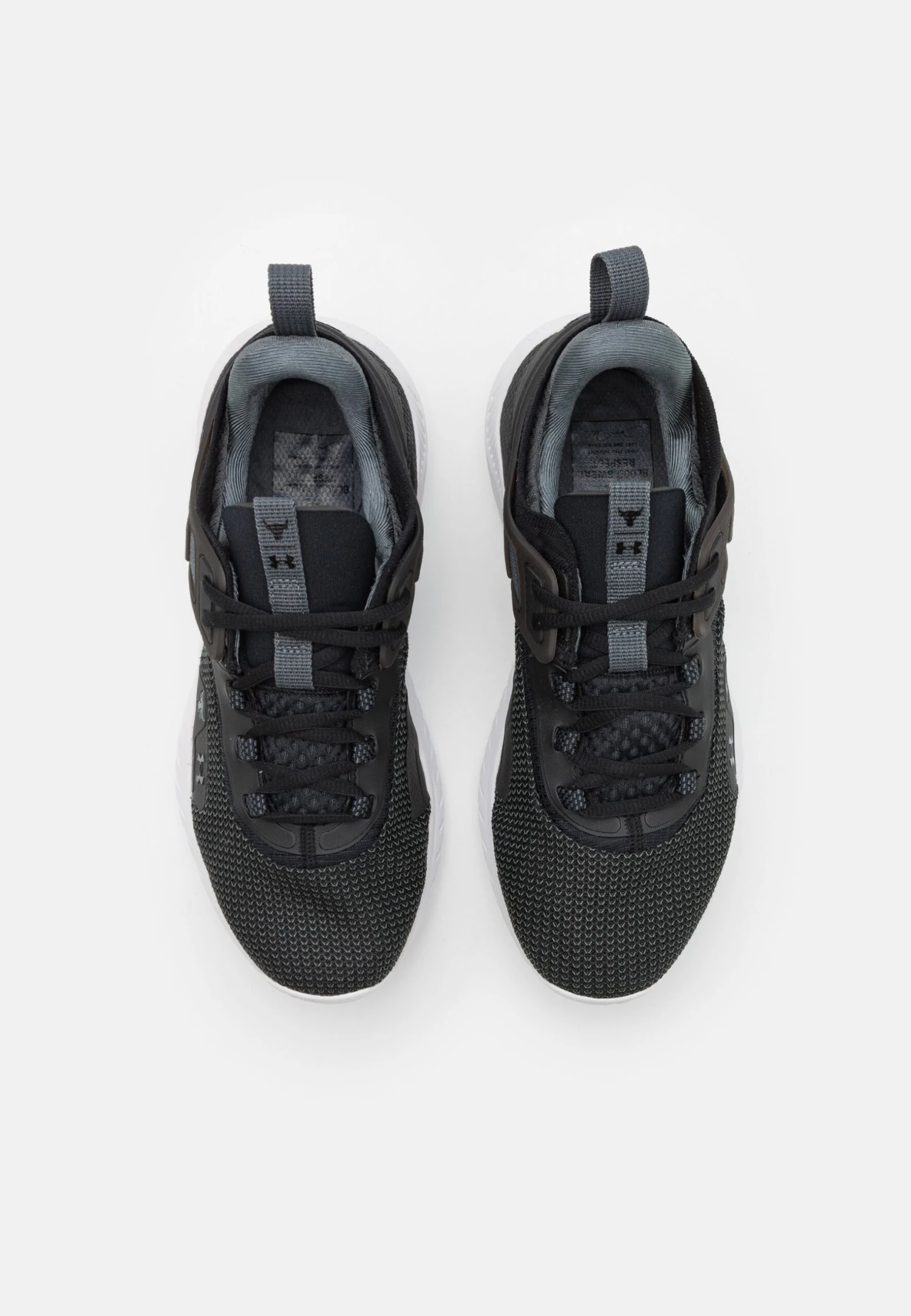 Under Armour Project Rock 5 - Training Shoe - Black/White/Pitch Gray 8 Under Armour Project Rock 5 - Training Shoe - Black/White/Pitch Gray - Image 6