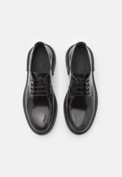 Calvin Klein Lace Up Derby - Lace-Ups - Black/Magnet -Exquisite Shoes 7f0c7dfb610e4a6a82a14fc8c02e19ce