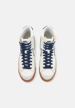 Nike Sportswear Blazer Mid 77 Prm Vrsty - High-Top Trainers - Sail/Midnight Navy -Exquisite Shoes 805ec2c312b548828917b0be15c255f1