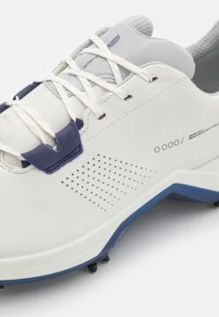 ECCO Golf Biom G5 - Golf Shoes - White/Blue Depths -Exquisite Shoes 822c7de004394785a402483650d895d8