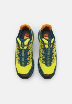 La Sportiva Ultra Raptor Ii - Trail Running Shoes - Lime Punch/Storm Blue -Exquisite Shoes 93512f17535f4e7b9e7e86711aede41a