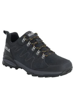 Jack Wolfskin Refugio Texapore Low M - Walking Trainers - Phantom / Burly Yellow Xt -Exquisite Shoes 9609d3bbe5874b22af0b176a0df36c23